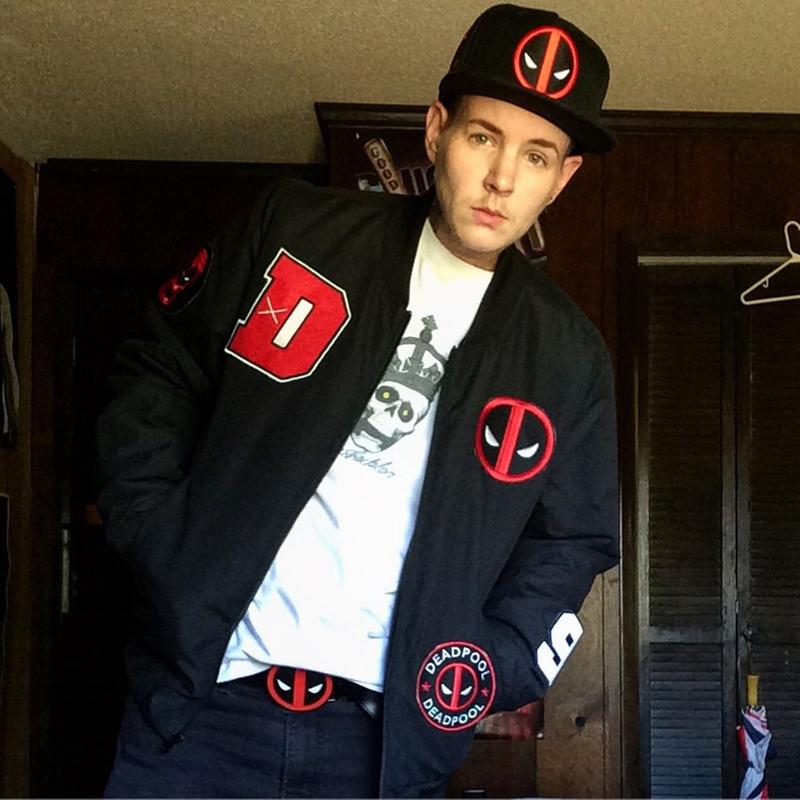 Deadpool hot sale bomber jacket