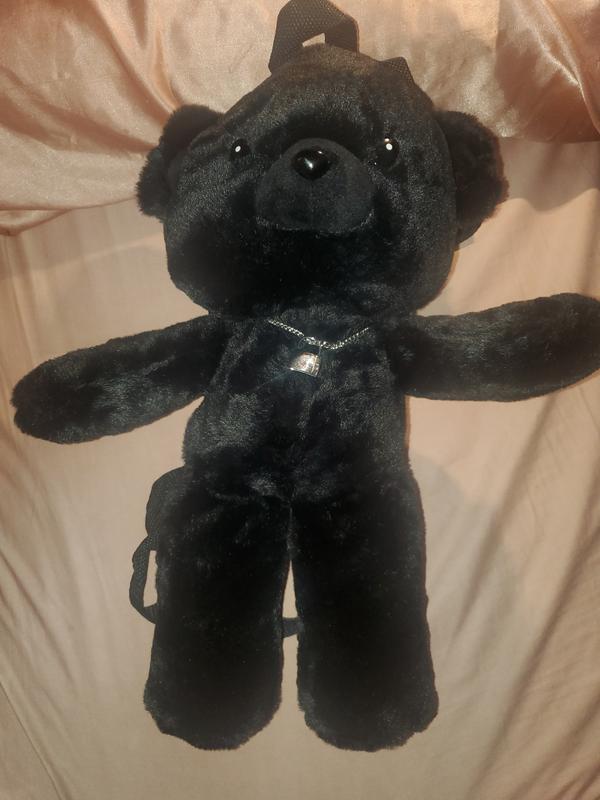 Black Teddy Bear Plush Backpack | Hot Topic