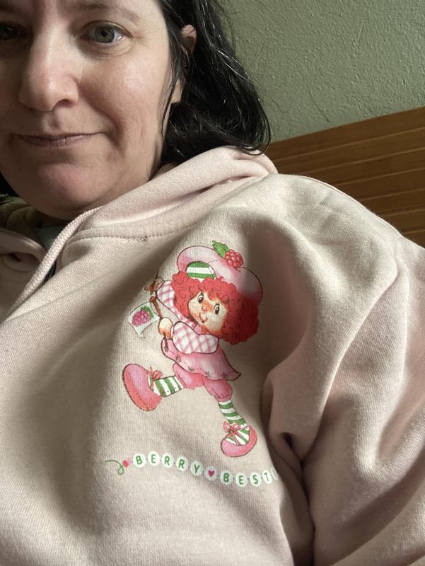 Strawberry Shortcake Berry Besties Girls Crop Hoodie | Hot Topic