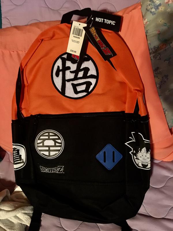 Dragon Ball Z Flat Front Backpack Hot Topic