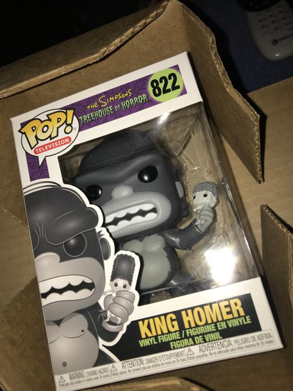 Simpson Gadget - King Homer - Funko Pop - Treehouse Of Horror 🦍😍❤️, 2019