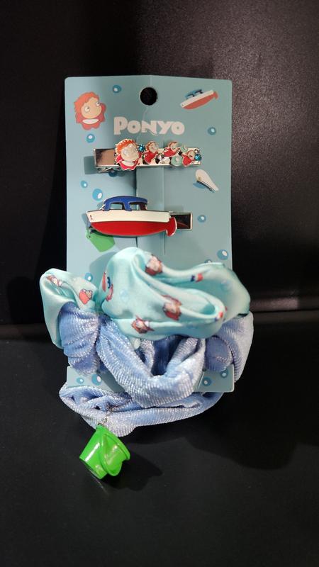 Studio Ghibli® Ponyo Character Hair Clip & Scrunchie Set | Hot Topic