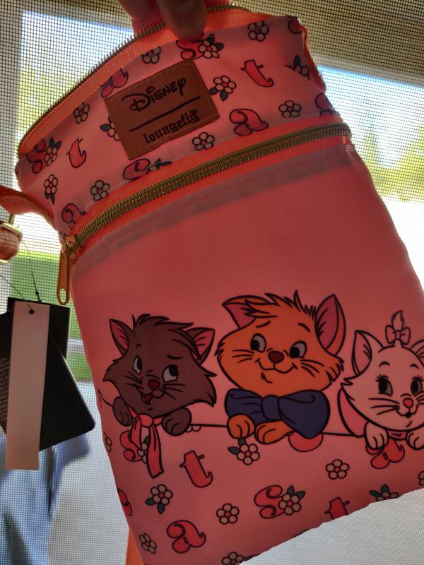 【Launge Fly】The Aristocats Poster Passport Crossbody Bag Loungefly Disney The Aristocats Poster Passport Crossbody