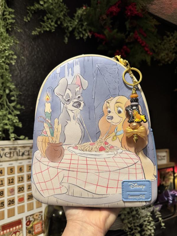 Loungefly Disney Lady And The Tramp Spaghetti Scene Mini  display picture 2