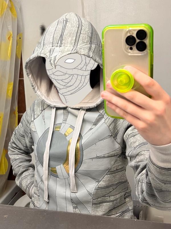 Moon Knight Crescent Moon Chest Icon Hoodie