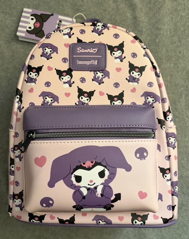 Loungefly Kuromi Hoodie Outfit Mini Backpack | Hot Topic