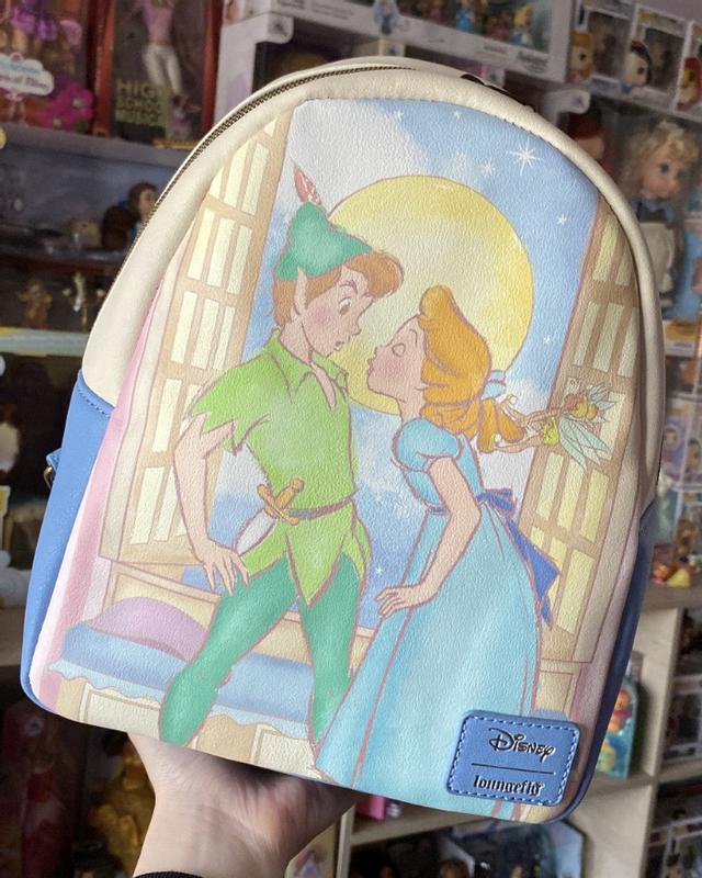 Loungefly Disney Peter Pan Wendy Kiss Mini Backpack Neverland Loungefly Disney Peter Pan Wendy Kiss Mini Backpack | Hot Topic main image 4