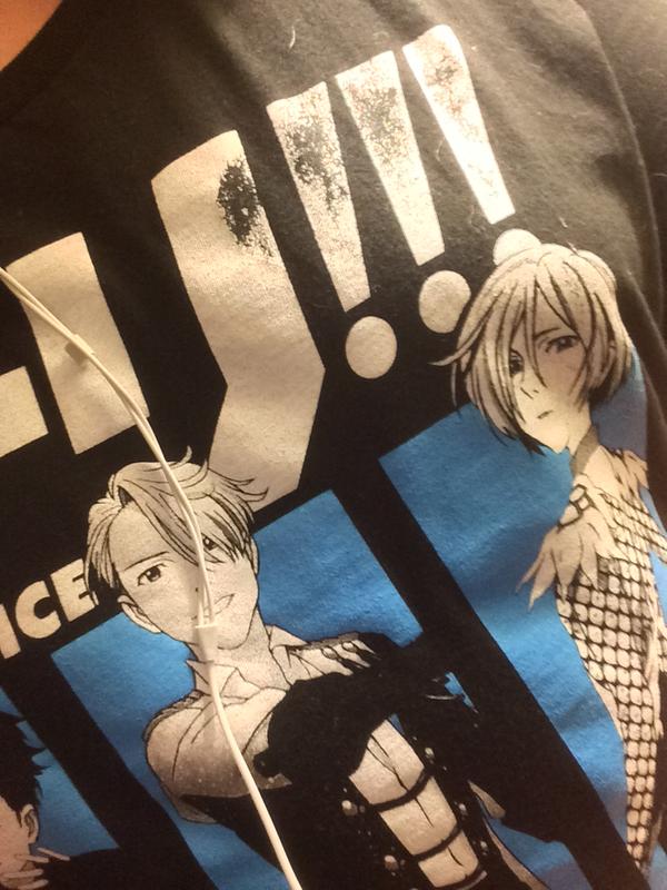 Yuri!!! On Ice Victor And Yuri Grand Prix T-Shirt | Hot Topic