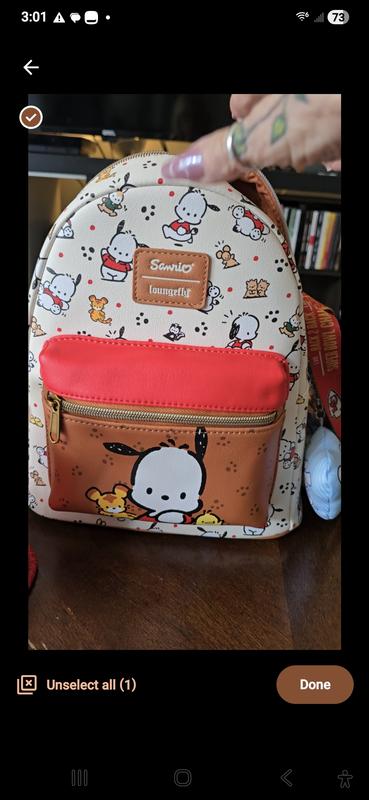 Loungefly Pochacco & Friends Mini Backpack | Hot Topic display picture 1