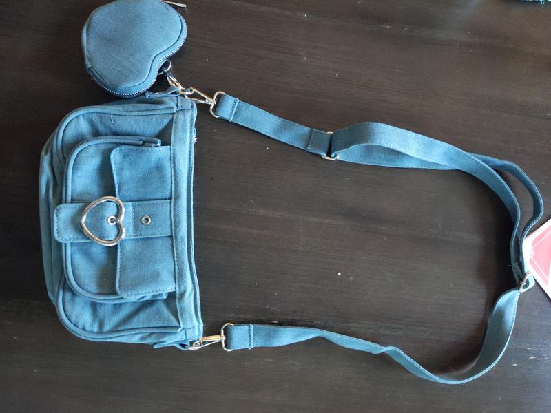 【りこ】é Heart pouch shoulder strap bag りこ】é Heart pouch shoulder strap bag JQWSVE Cute Heart Shaped