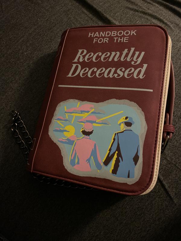 Handbook for the online recently deceased crossbody bag