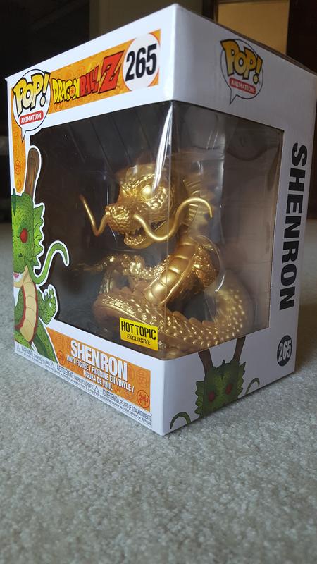 Funko pop best sale gold shenron