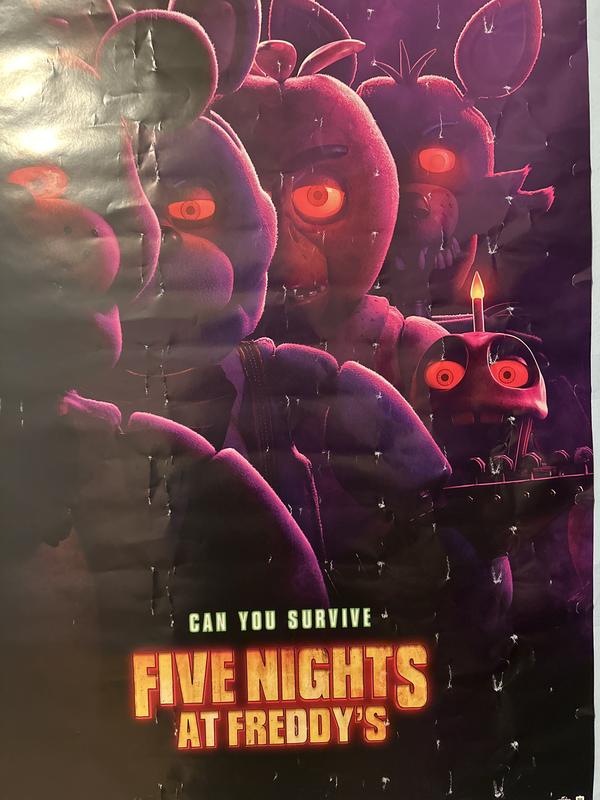 Five Nights At Freddy's Glowing Eyes Poster