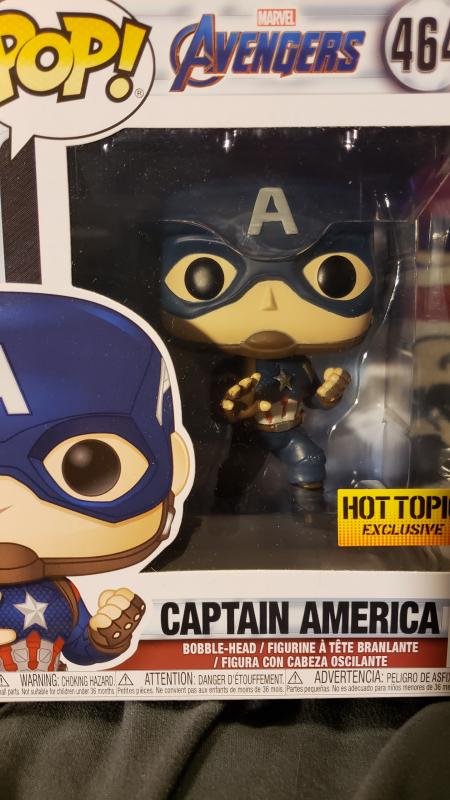 captain america funko pop 464