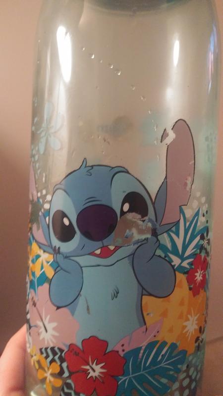 Disney Lilo & Stitch Aloha Curved Water Bottle, Hot Topic