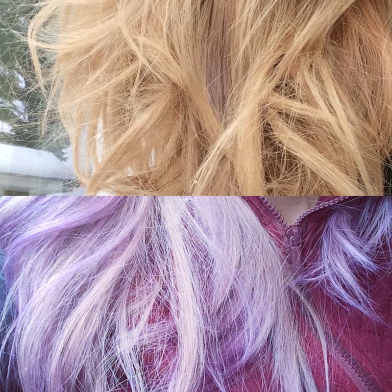 Raw Lavender Cloud Demi Permanent Hair Color