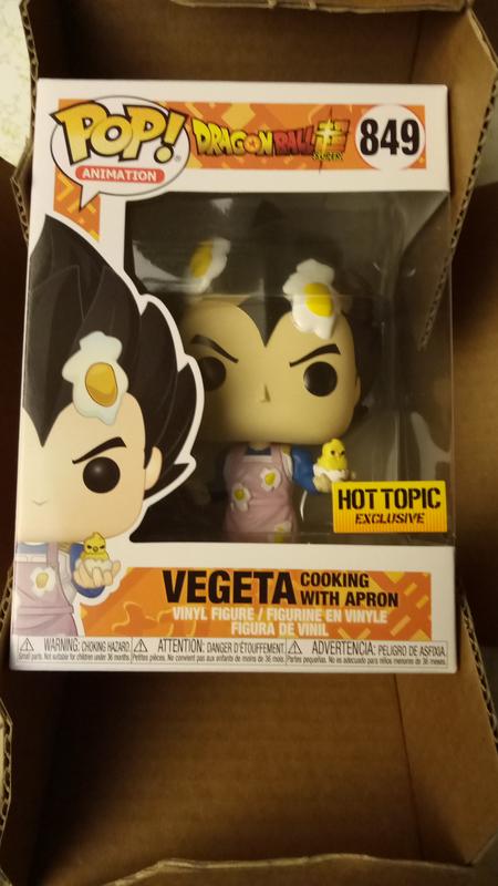  POP Funko 51228 Animation: Dragon Ball Super - Vegeta Cooking  with Apron (Special Edition) #849 : Toys & Games