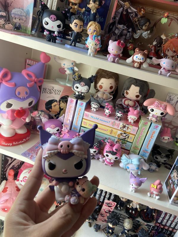 Hello Kitty Kuromi with Bear vinylfiguur 129 Unisex Funko Pop! - Neutraal - Standard