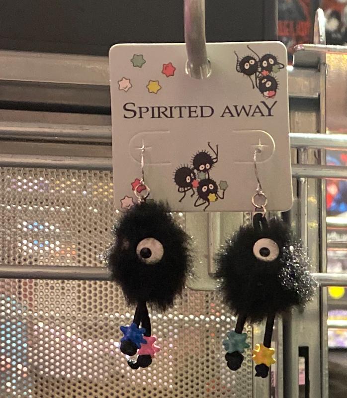 Spirited Away Soot Sprite Earrings