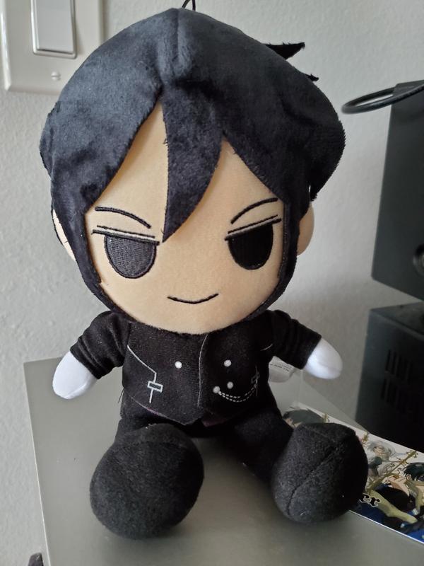 Black Butler Sebastian Sitting Plush Hot Topic