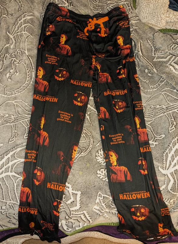 Halloween Michael Myers & Pumpkin Pajama Pants, Hot Topic