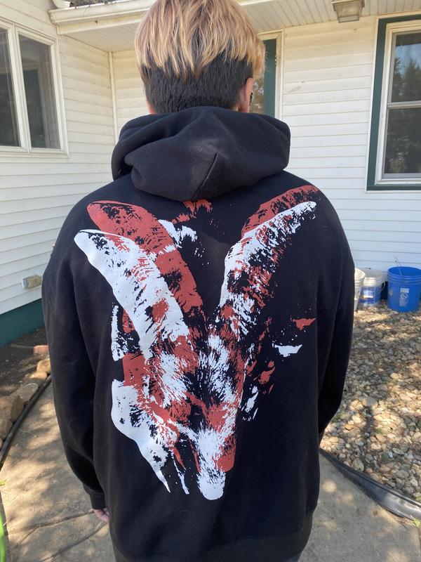 IOWA WASHED HOODIE SIZING : r/Slipknot