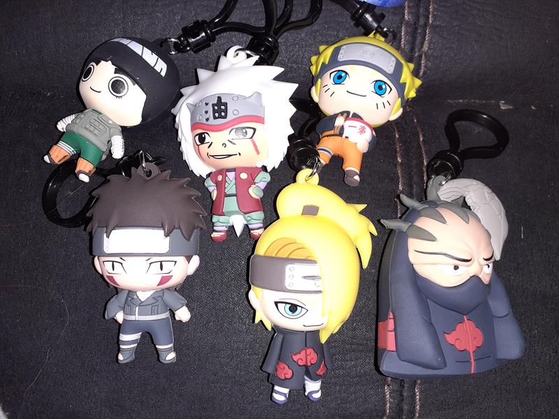 Boxlunch Naruto Shippuden Series 4 Blind Bag Figural Bag Clip