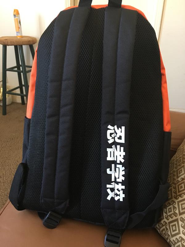 Hot Topic Naruto Shippuden Kakashi Built-Up Backpack