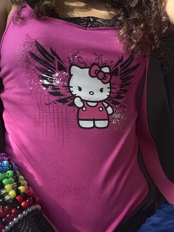 Hello Kitty Angel Wings Lace Girls Cami | Hot Topic