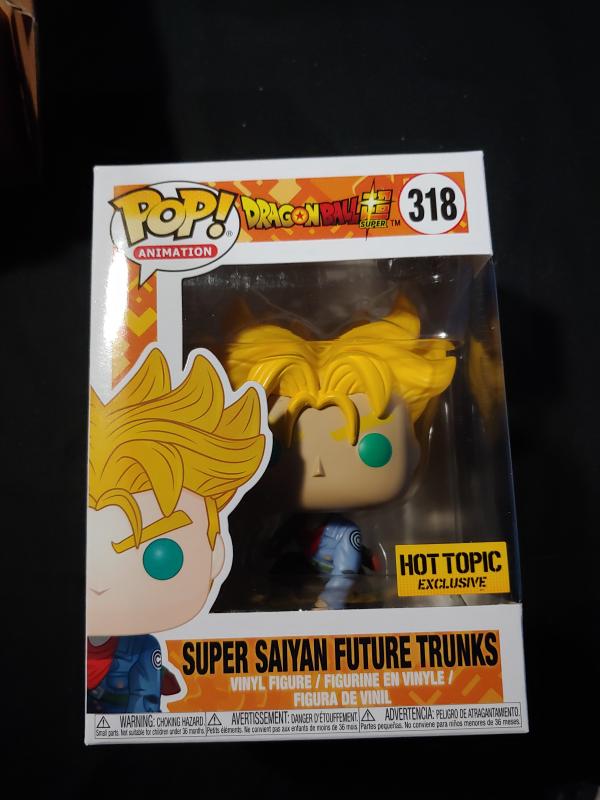 PRESALE  Funko POP! Animation: Dragon Ball Super - Super Saiyan Trunk –  cooledtured