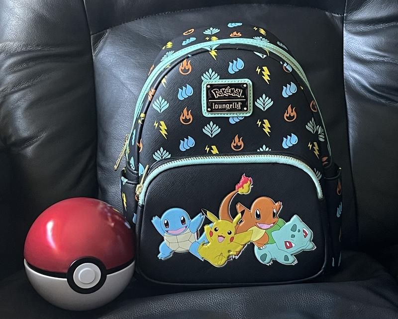 Loungefly Pokemon Starters Mini Backpack Summer Convention  display picture 1