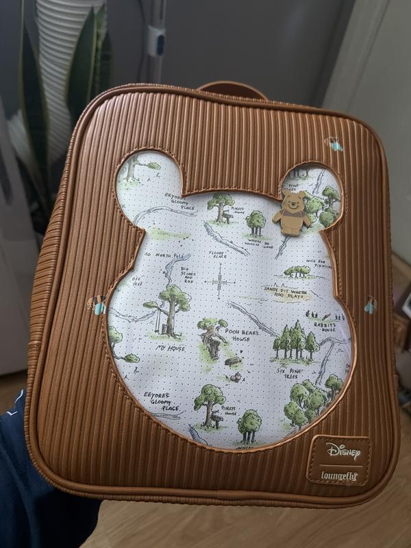 Loungefly Disney Winnie The Pooh Pin Collector Mini Backpack NEW display picture 1