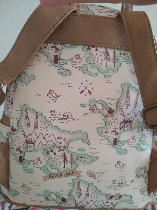 Loungefly Disney Tinkerbell Neverland Treasure Map All-Over Print Little  Bit Of Pixie Dust Mini Backpack
