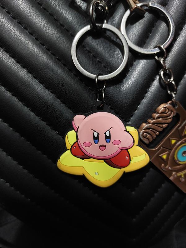 Details about   Star's Kirby Acrylic float key chain for a walk in the starry sky silver 