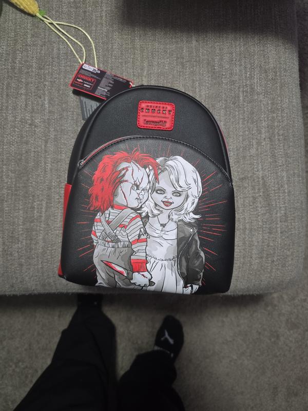 Loungefly Child's Play Chucky & Tiffany Mini Backpack | Hot
