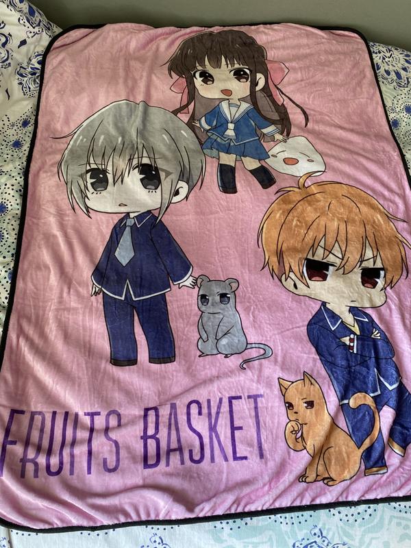 Fruits Basket Chibi Trio Throw Blanket Hot Topic