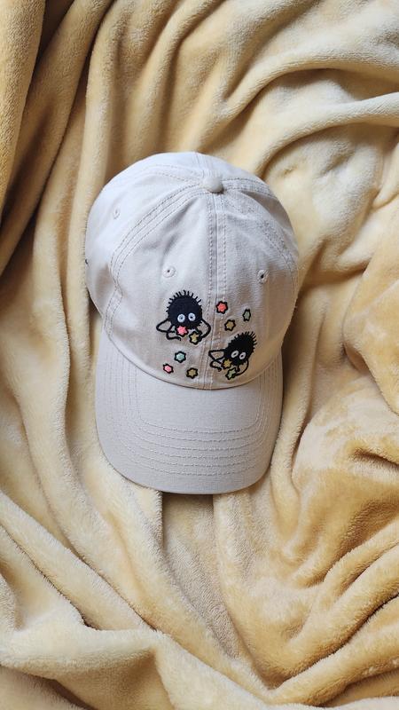Studio Ghibli Spirited Away Soot Sprites Star Candy Dad Cap  display picture 1