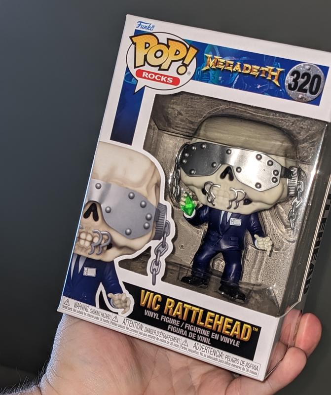 Funko Megadeth Pop! Rocks Vic Rattlehead Vinyl Figure | Hot