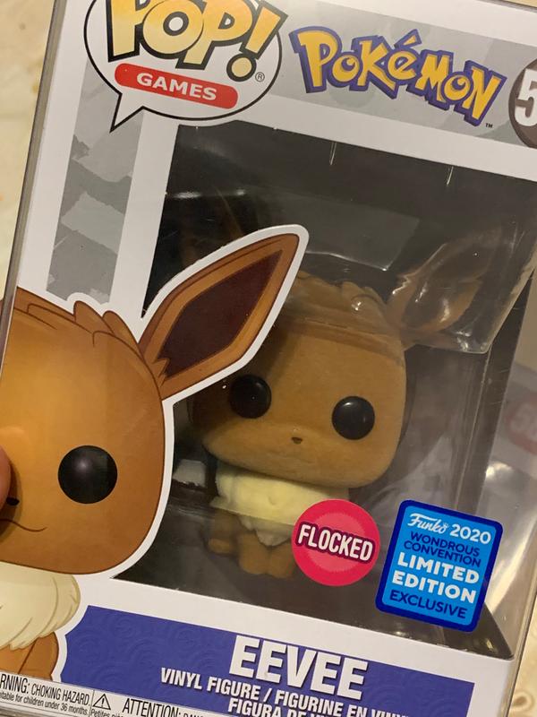 Funko POP! Games Pokémon Évoli Edition Limitée Floquée Wondrous