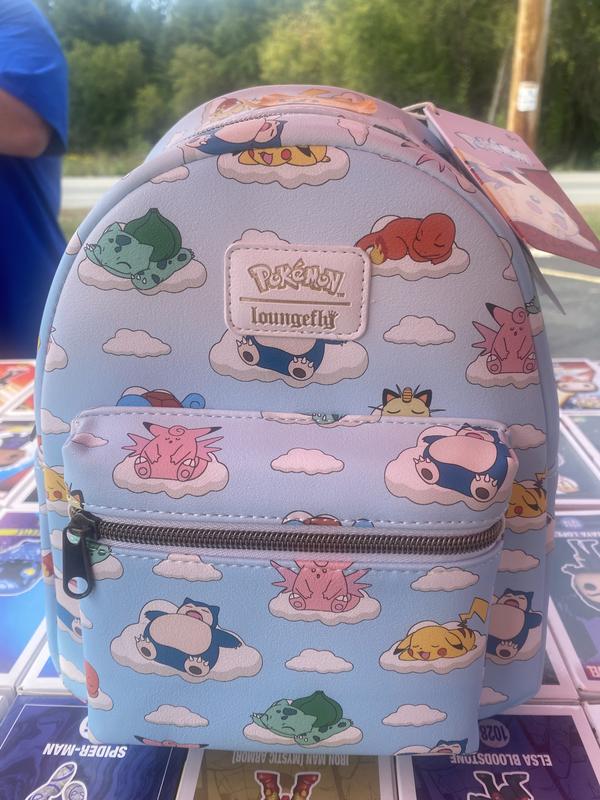 Loungefly Pokémon Sticker Collage Mini Backpack outlet set B