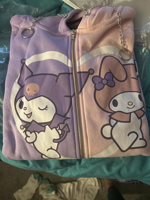 My Melody & Kuromi Pastel Split outlet Girls Hoodie sz XL