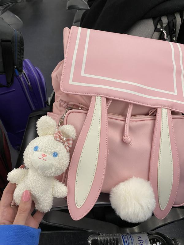 NWT Japanese bunny backpack. Chiikawa Usagi Rabbit Big Plush Toy Backpack 45cm Furyu  main image 4