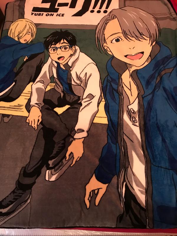 Official yuri on ice anime blanket online victor