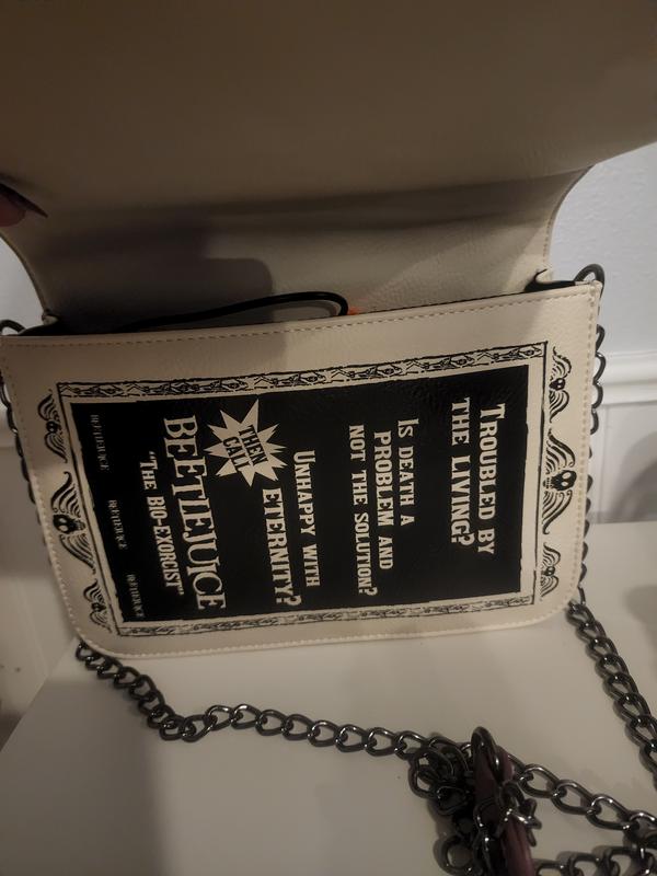 Hot Topic Beetlejuice buy Handbook Purse/Crossbody and Journal