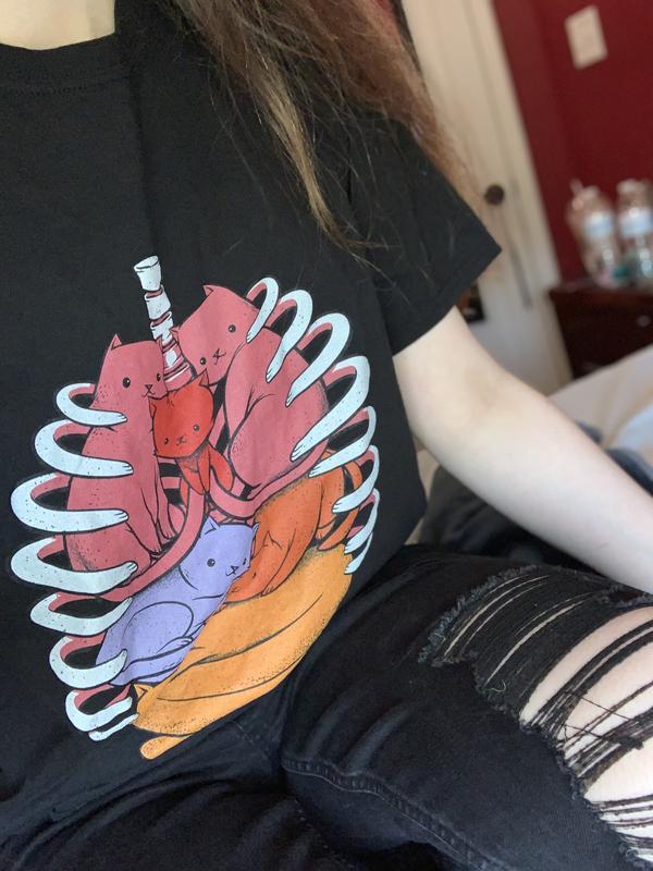 cat organs shirt