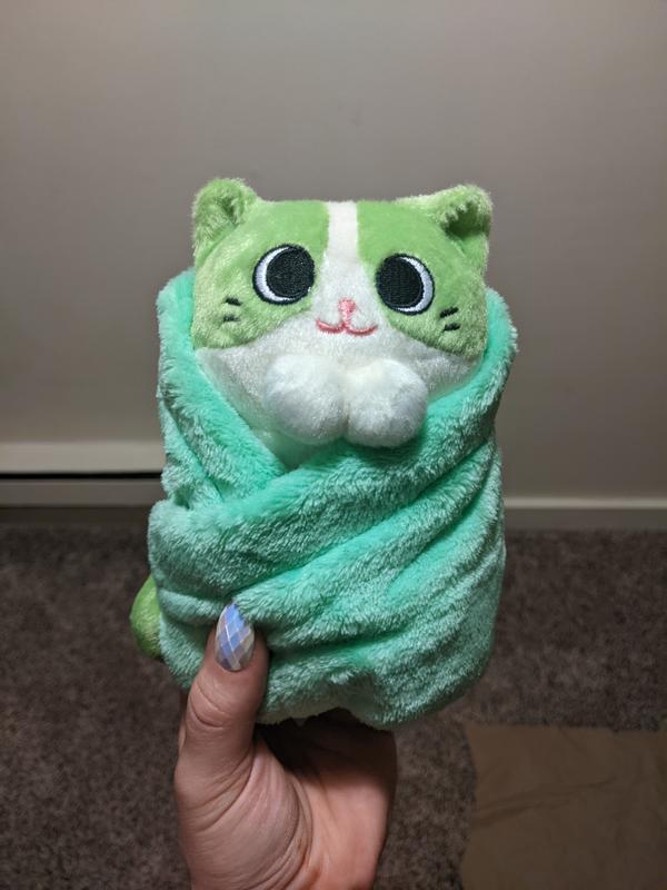 Purrito: Plush: Matcha  Cat plush toy, Cat plush, Cute stuffed