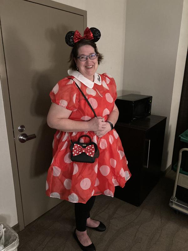 Minnie mouse plus size costume best sale