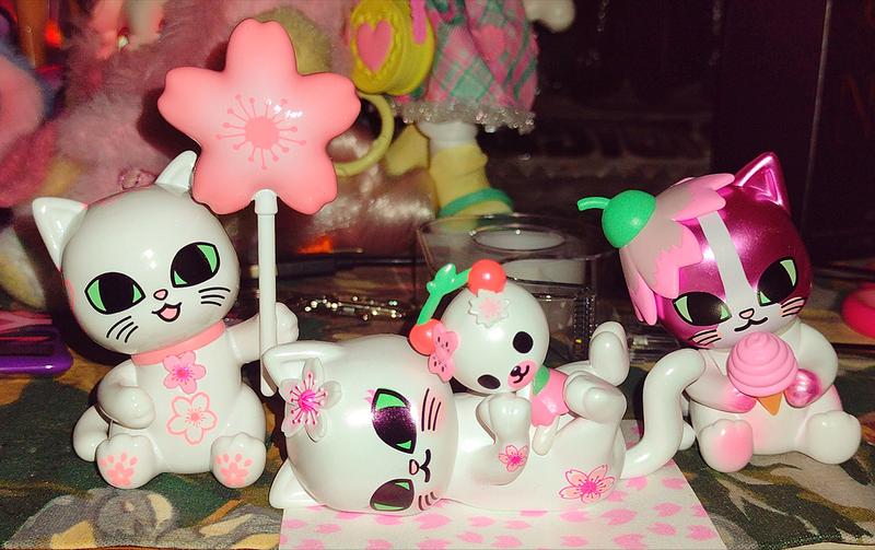 tokidoki Cherry Blossom Cats Blind Box Figure | Hot Topic