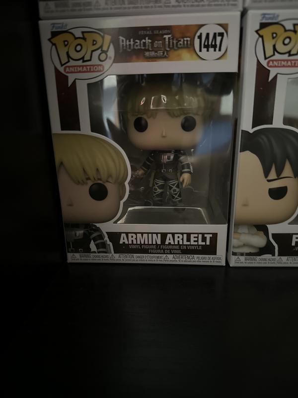  Funko Pop! Animation: Attack on Titan - Armin Arlelt with Chase  (Styles May Vary) : Toys & Games