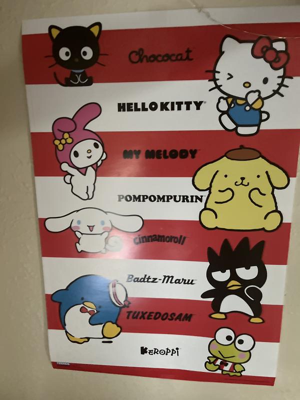 Hot Topic Hello Kitty Poster Collage Set